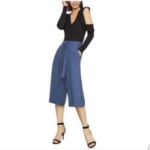BCBGMAXAZRIA Blue Culottes Size L